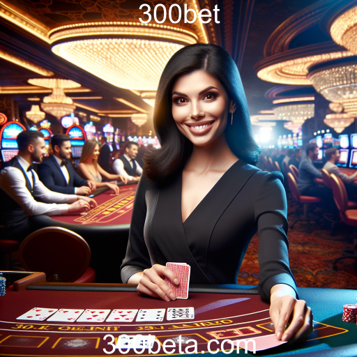 A Experiência Imersiva da Categoria 'Dealer Ao Vivo' no 300bet